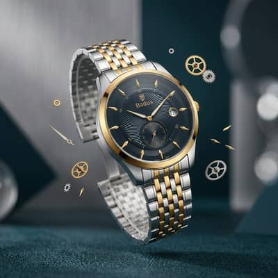 Date Adjust Badus Watch for Men Made in Japan