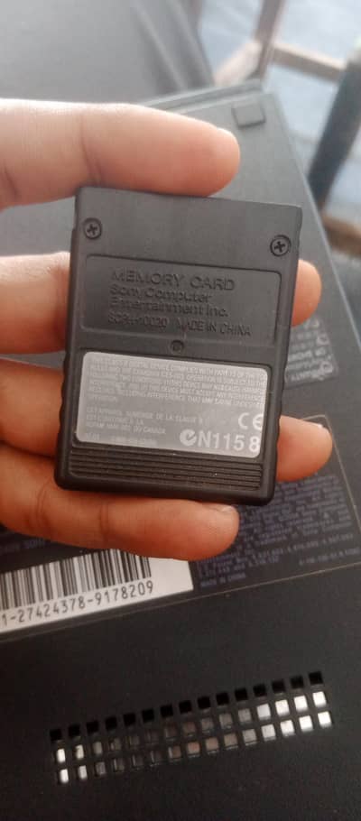Sony play station 2 with controllers memory card