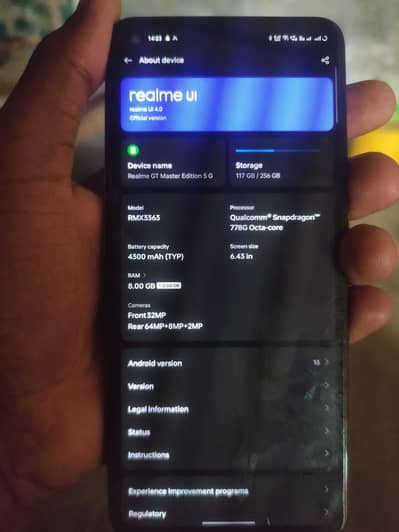 Realme GT Master Edition