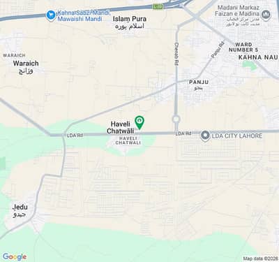 Prime 10 Marla Residential Plot for Sale on Main LDA Avenue / Chuhng Road.