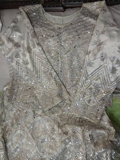 silver Lehnga