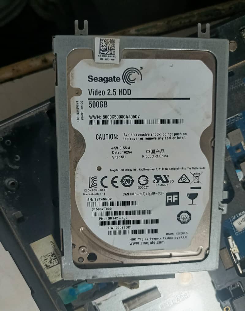 Seagate 500gb harddisk 0