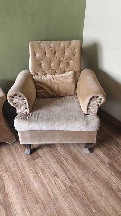 Sofa Set with full Marble Table