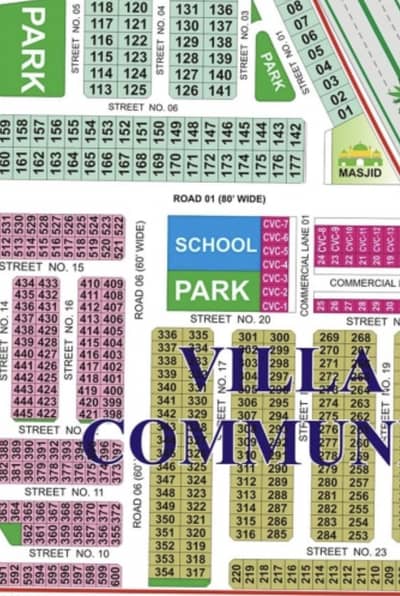 6 Marla 60 Feet Road Facing Villa