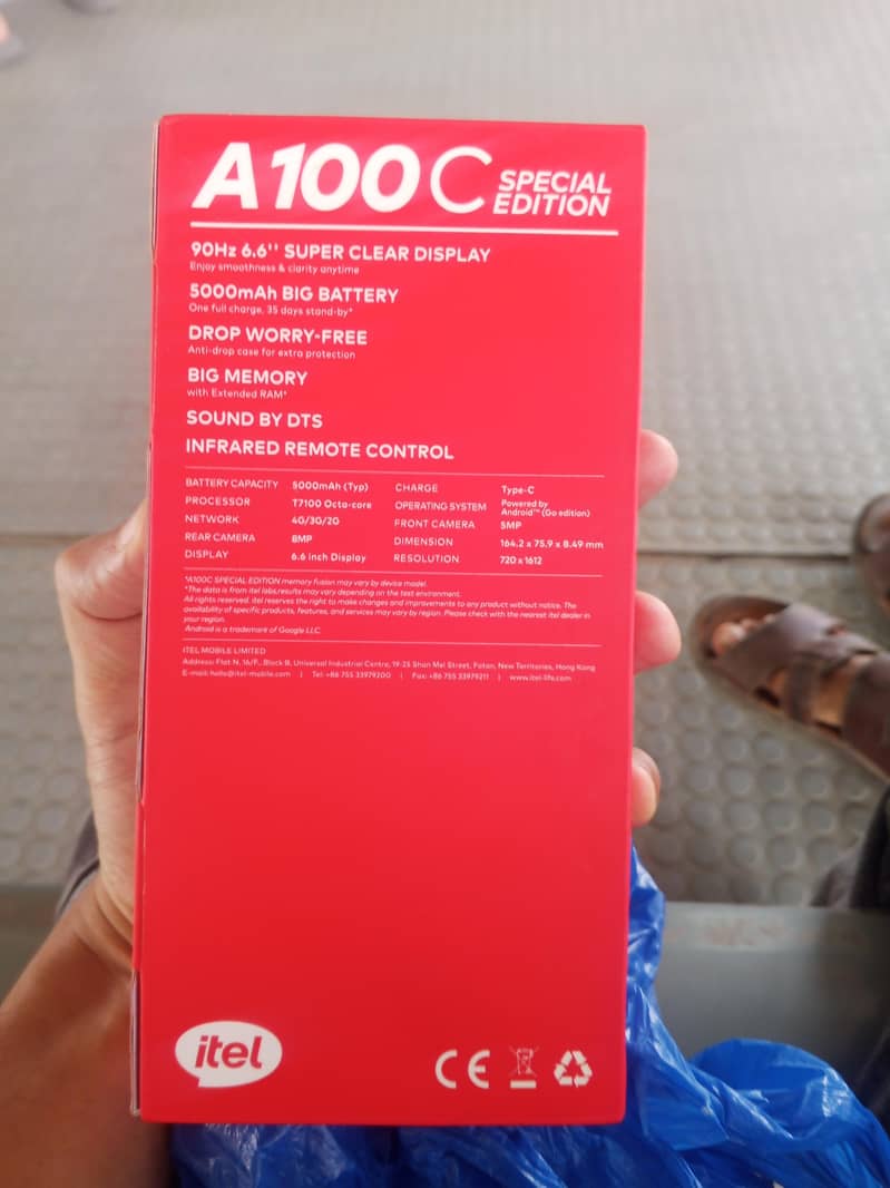 Itel A100c 5