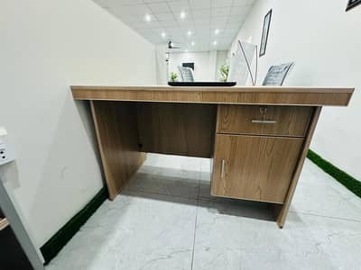 Executive Table with File Table