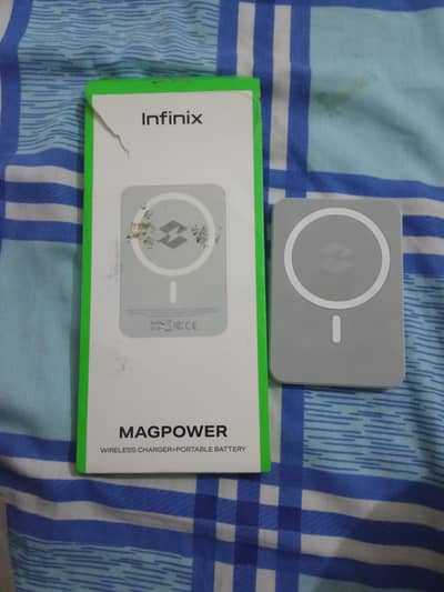 brand new Infinix meg safe wireless charger available