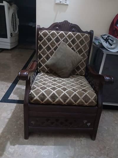 sofa set and table