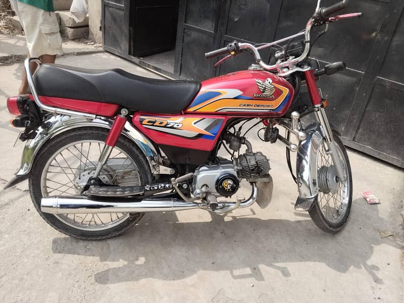 Honda cd70 4