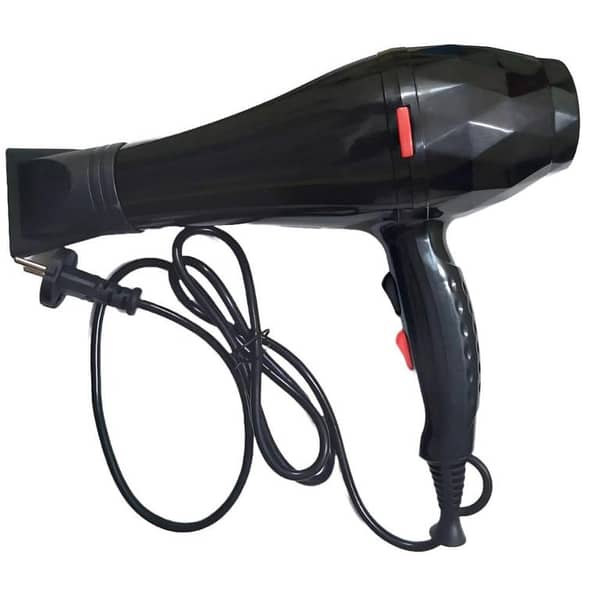 T   Original 5000 Watts Professional Hair Dryer - Keratin Protect Hair Dryer For Women & Men - Black