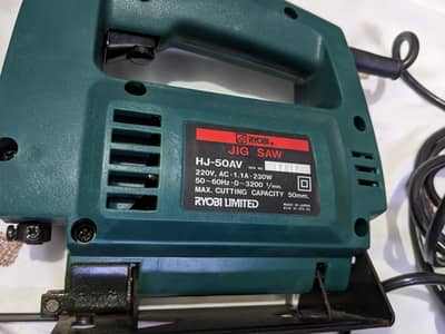 Ryobi HJ-50AV Electric Jig Saw Used Running Machine | Made in Japan