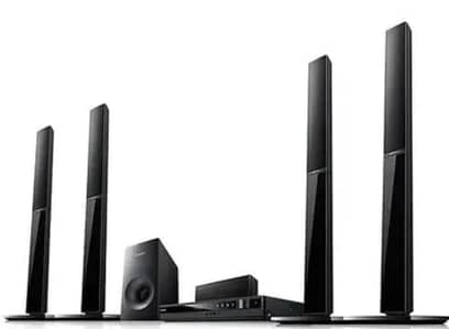DVD Home Theater System with Surround Sound Speakers & Subwoofer