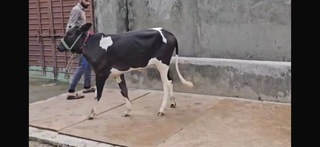 HF mix  Cow with 1 year female — photo 3