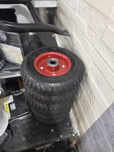 Scooty sporting wheels