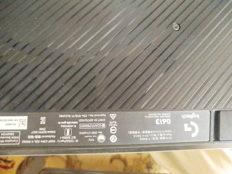 LogiTech Cordless Keyboard. 1