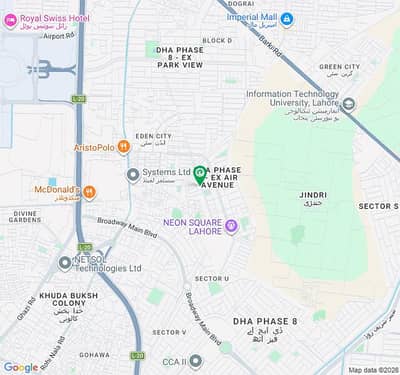 Plot for Sale in DHA Phase 8, Lahore