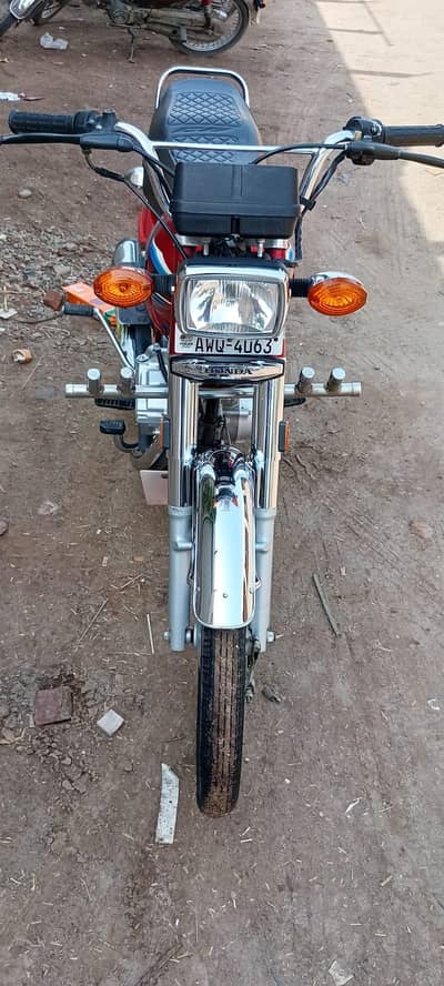 bike okay ha Lana Wala rabta kare Honda 125. gc