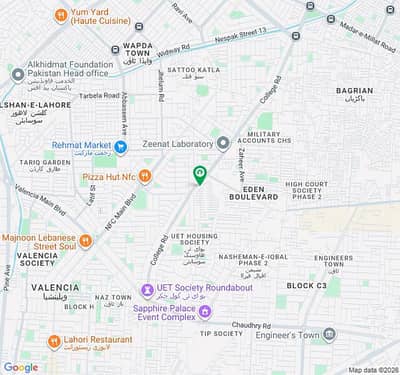 3.33 MARLA PLOT ON PRIME LOCATION AVAILABLE FOR SALE IN UNION GREEN PHASE 1 MAIN COLLEGE ROAD LAHORE .