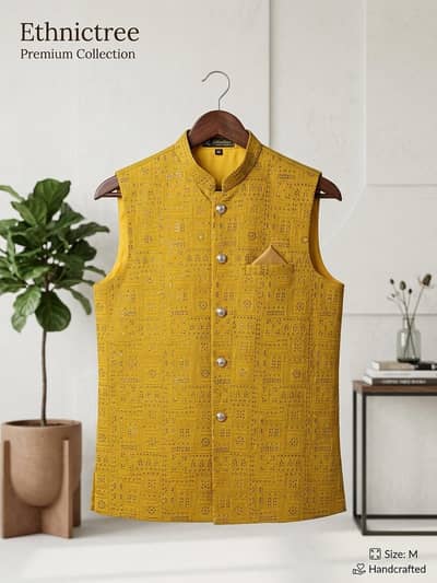 #Mahndi# waistcoat Premium Collection