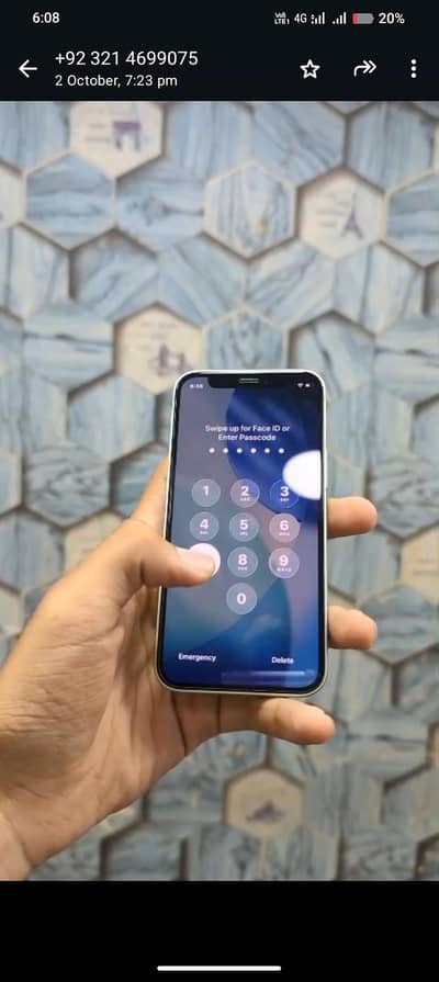 apple i phone 12 mini 128gb  0342/0708/863