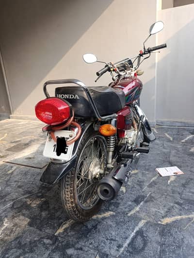 Honda CG 125 2023 Model - Excellent Condition - Single Handed Used
