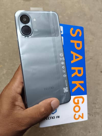 Tecno Spark Go3 full Box 8/64