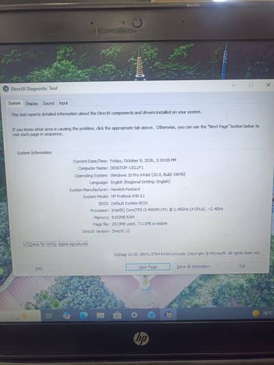 HP probook 640 g1