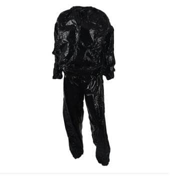 1Pcs Heavy Duty Unisex Fitness Sauna Suit Exercise Workout Anti Rip Sweat Suit R5894