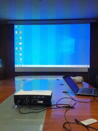 Projector Screen available on rent