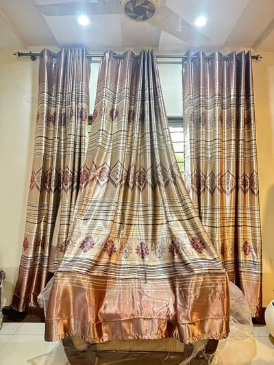 Silk Premium Printed Curtains