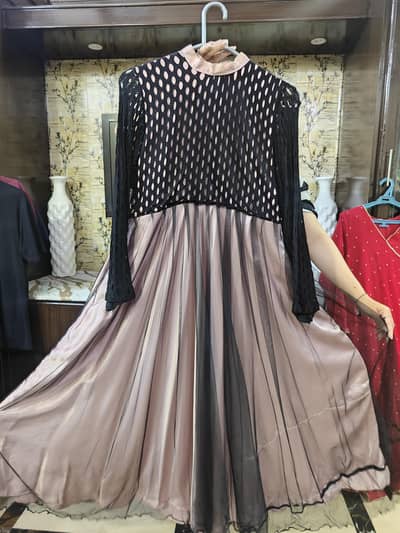 full length umbrella frock