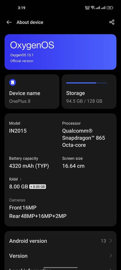 OnePlus 8