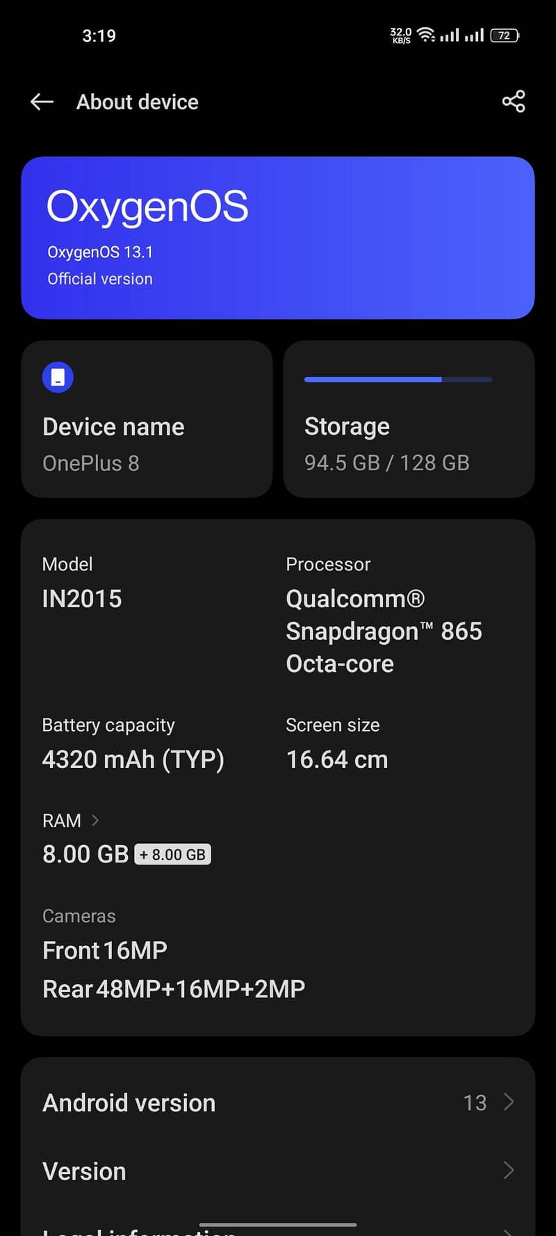 OnePlus 8 0
