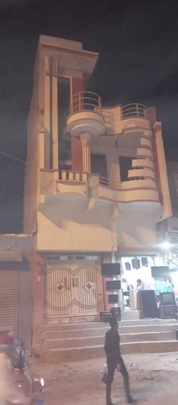 Orangi town sector 11 near Islam Chowk men road shell pump Grand plus one RCC  One shop Behtarin location  75 square Demand 95 lakh  Contact number*Code(16869)*