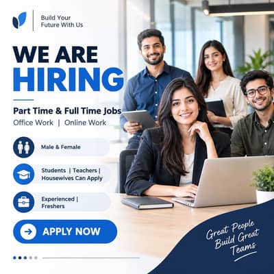 Hiring male and female for work