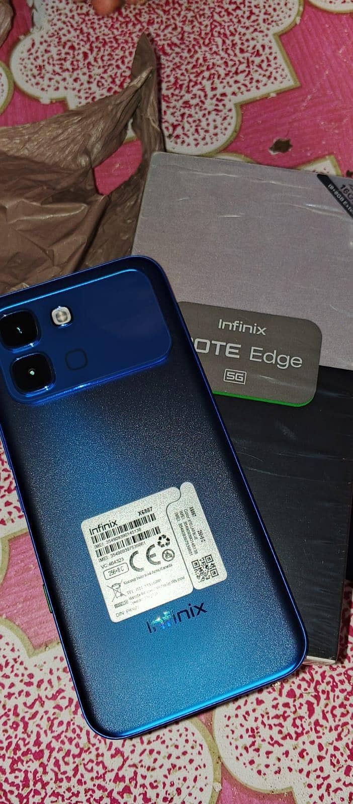 Infinix note edge 0