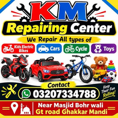 kidz Electric Bikes and Car Repairing