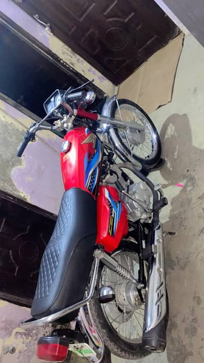 Honda 125 2024 model unregistered