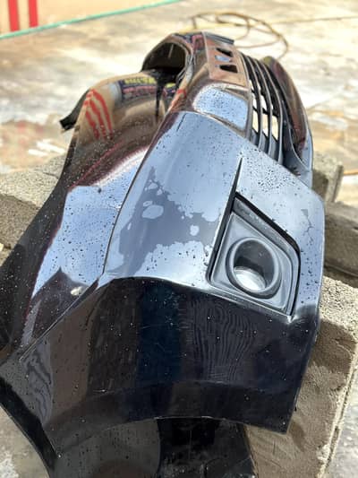 Front Back Bumpers black