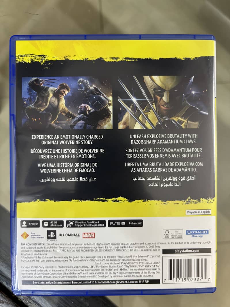 Marvel’s Wolverine Ps5 2