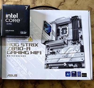 Asus Rog Strix Z890-A Gaming WiFi ~ Core Ultra7  270k plus 24 core