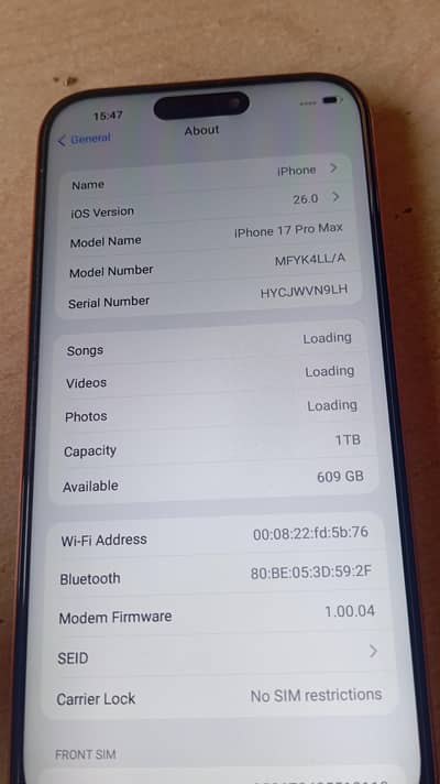 Apple iPhone 17 Pro Max