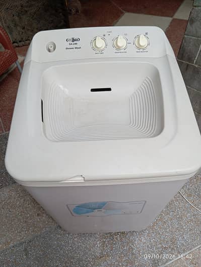 Super Asia Washing Machine Model No SA-240 Shower Wash