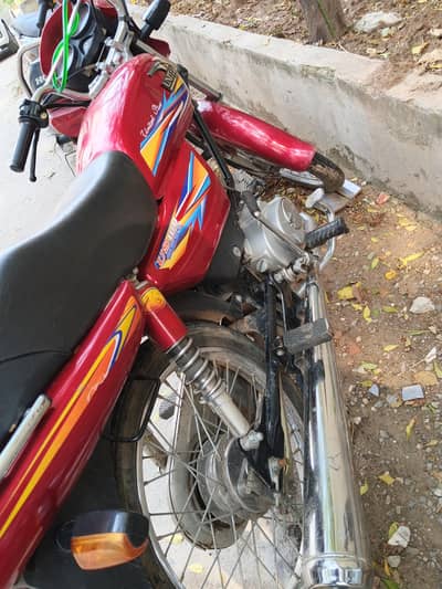 United 100cc Red Motorcycle