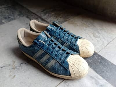 Adidas superstar 80s Blue color