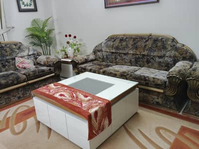6 Seator pure wood Sofa