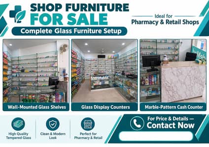 furniture for sale shelfs and counter