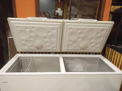Haier deep freezer and refigerator