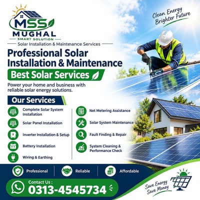 Best Solar Installation Services for Homes & Repair Services Solution