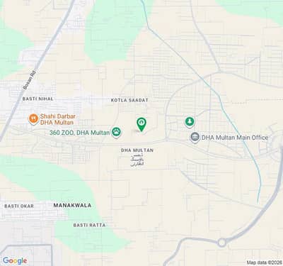 1 Kanal Prime Location Plot For Sale | DHA Multan Sector M